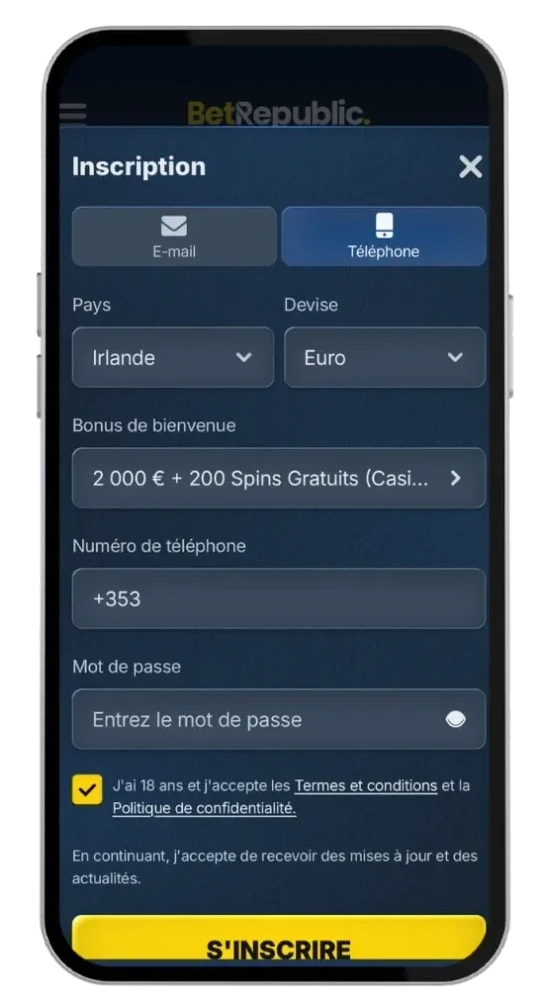 App BetRepublic